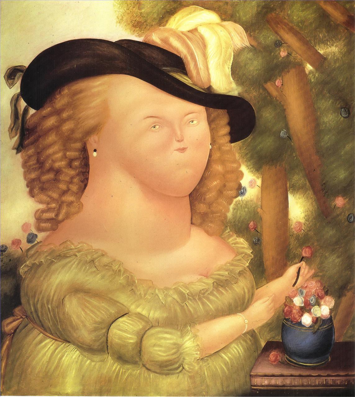 Marie Antoinette Fernando Botero Ölgemälde